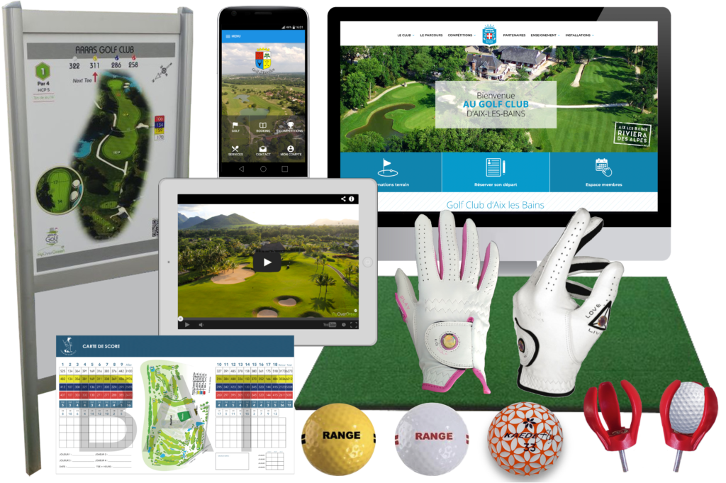 solution marketing pour parcours de golf