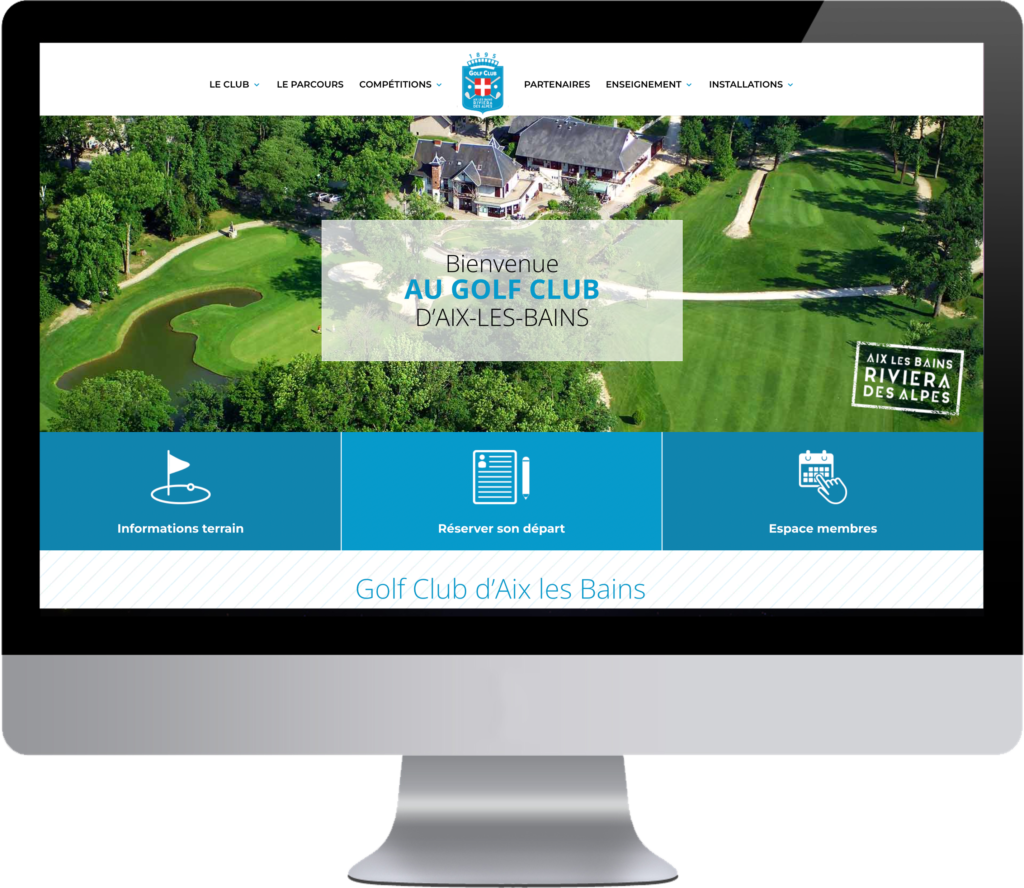 site internet golf